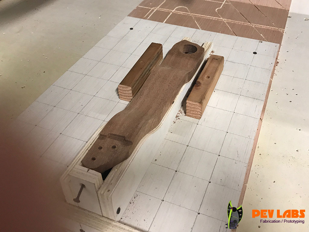 Solid Wood Bike Chain Stay Hardwood Wood Bike Chainstay