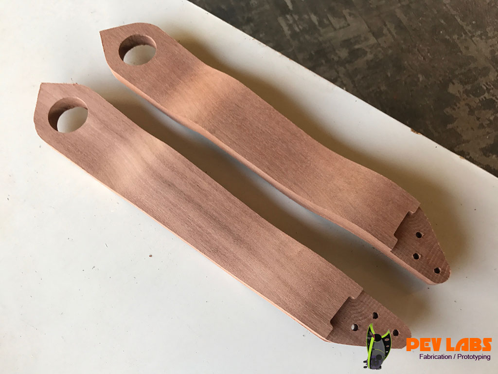 Sapele Chain Stay Milling Complete Sapele Chain Stay Milling Complete