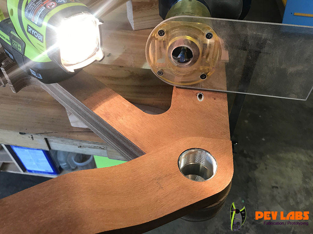 Fitting Solid Wood Chain Stay