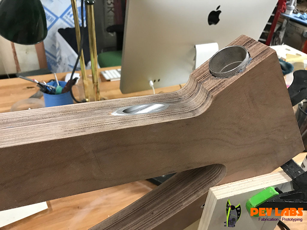 Wood Bike Frame Wire Tube Underside Wood Bike Frame Wire Tube Underside