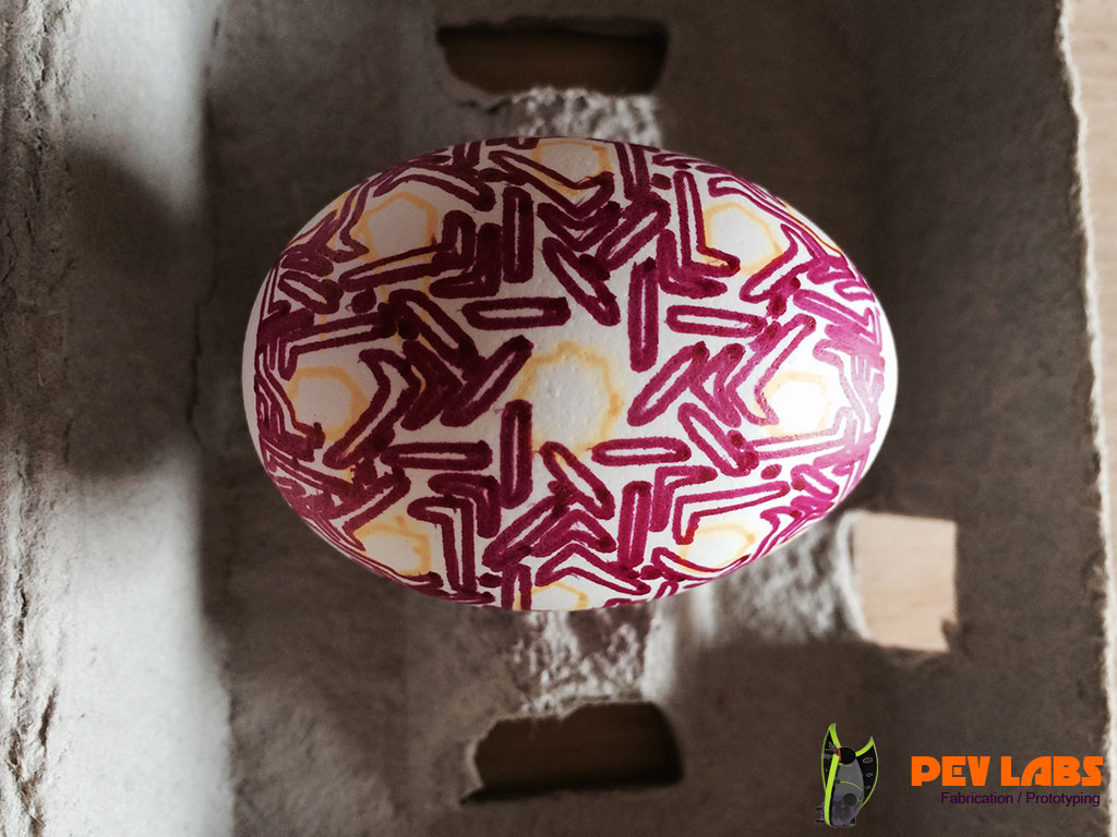 Egg-bot Decorated Egg 1 Egg-bot Decorated Egg 1