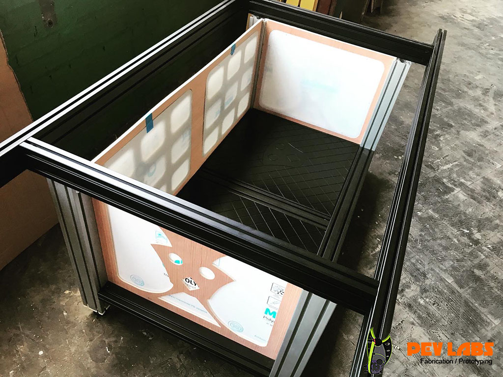 Checking Poly Panel Insert Fit Checking Poly Panel Insert Fit