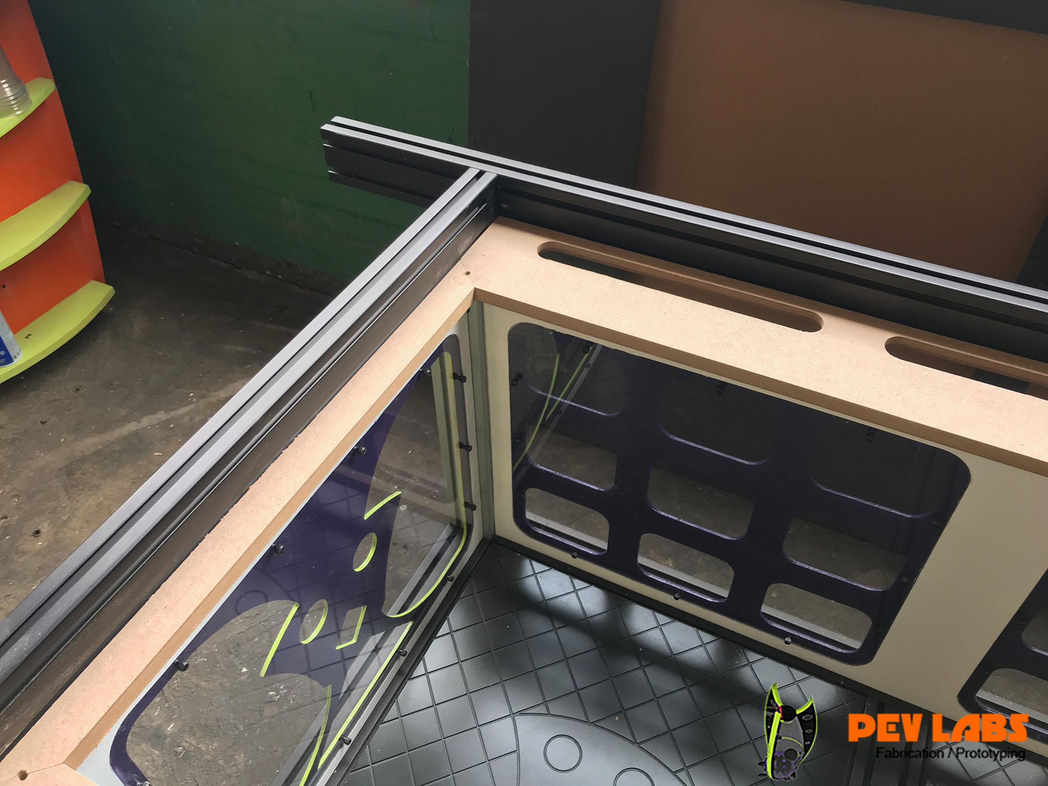 Laser Base Cabinet Panel Cap Details Laser Base Cabinet Panel Cap Details