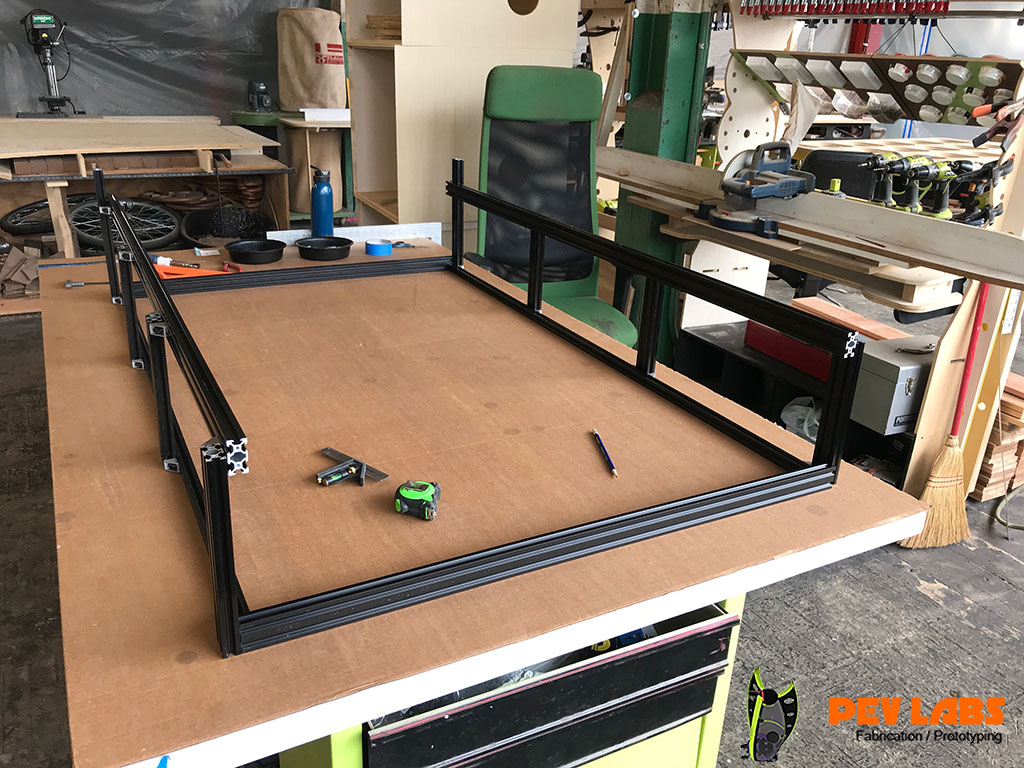 Laser Frame Connecting Front and Rear Laser Frame Connecting Front and Rear