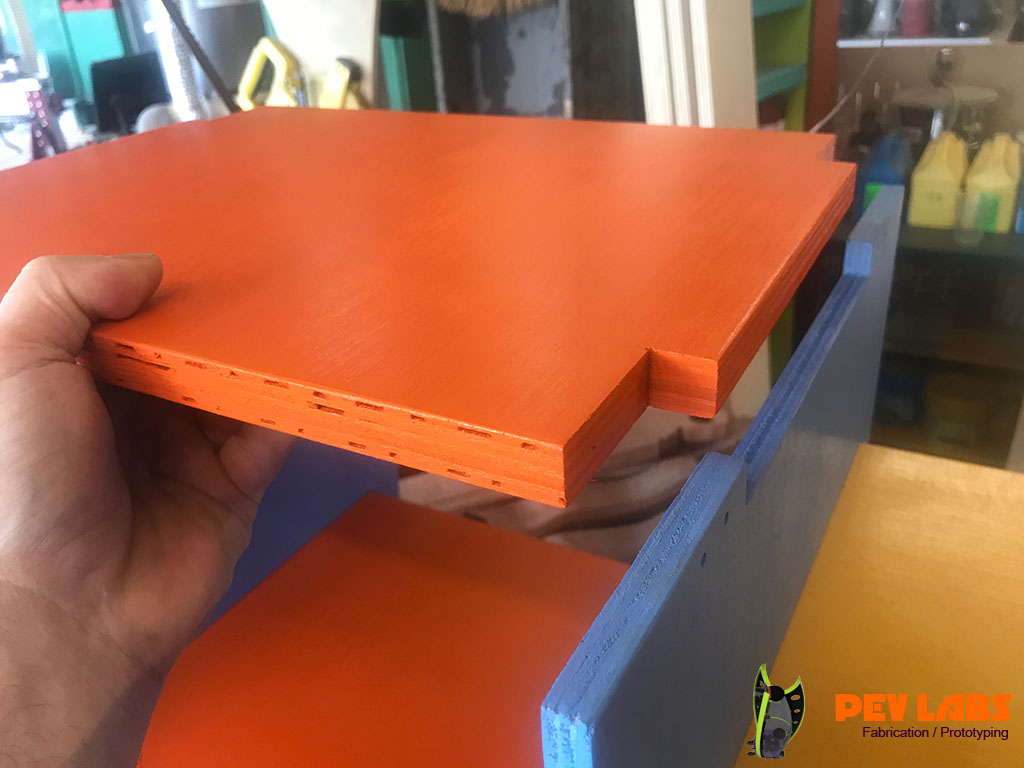 Assembling the Flatpack Shelving with Mortice and Tenon Construction Assembling the Flatpack Shelving with Mortice and Tenon Construction