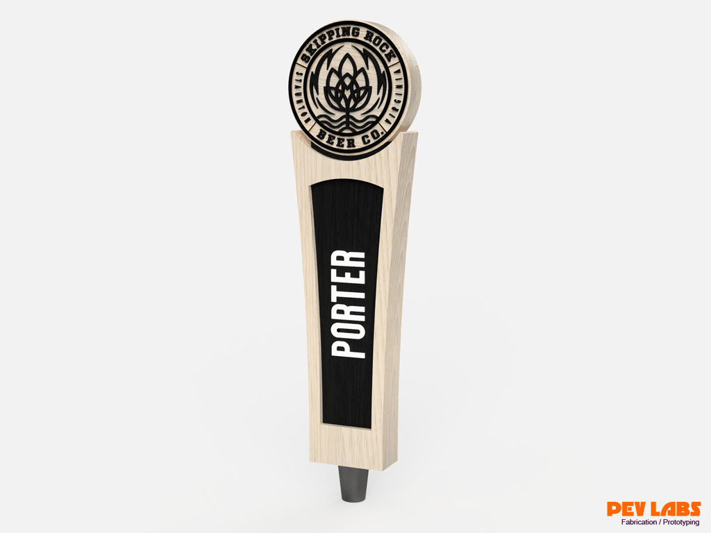 Skipping Rock Brewery Tap Handle Design Skipping Rock Brewery Tap Handle Design