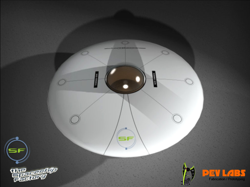 Spaceship Design Top View Spaceship Design Top View