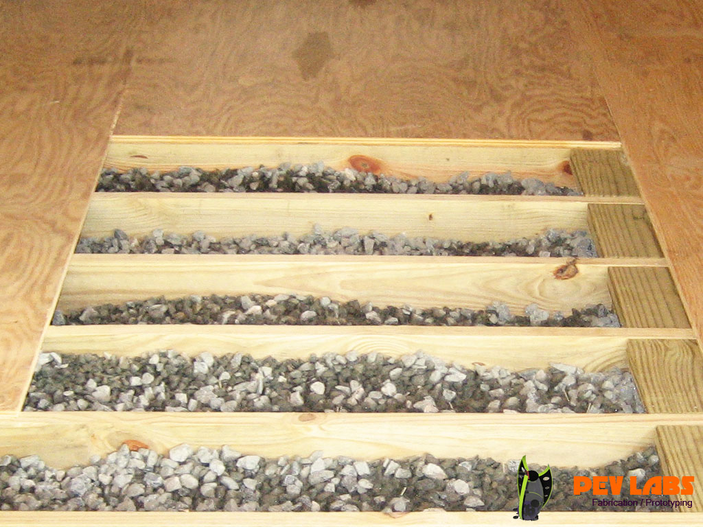 Rodent Control Joists Filled with Gravel Rodent Control Joists Filled with Gravel