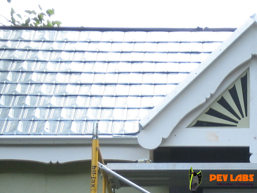 Historic Stamped Tin Roof Shingles Historic Stamped Tin Roof Shingles