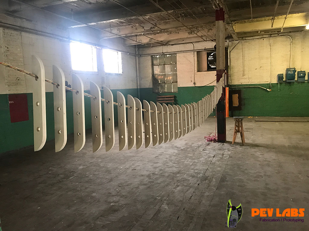 Parametric Furniture Bench Spacers Parametric Furniture Bench Spacers