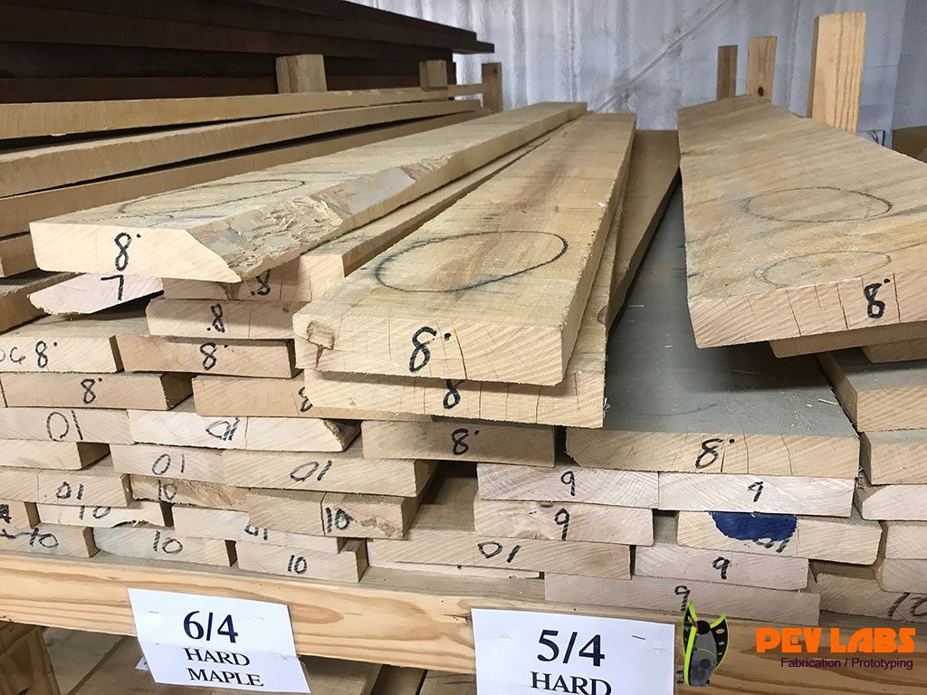5/4 Rough Sawn Maple from Northland Forest Products