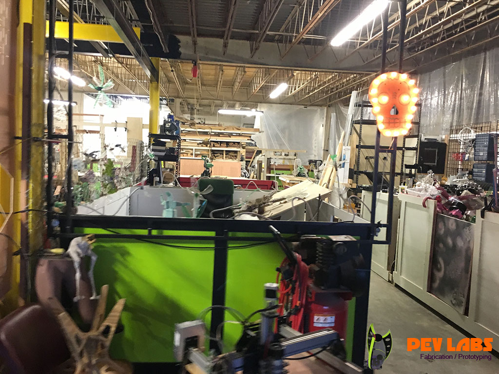 One of the Artists Cubicles We Made at Tinkersmiths Makerspace One of the Artists Cubicles We Made at Tinkersmiths Makerspace