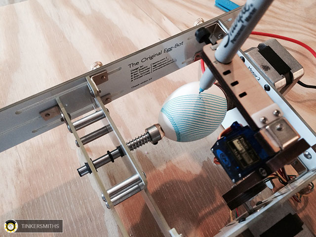 Egg-bot in Action Egg-bot in Action